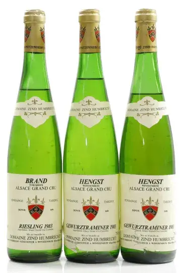 Domaine Zind-Humbrecht Gewürztraminer Hengst Grand Cru 1983 0,75 l, Domaine Zind-Humbrecht ... ja 2 muuta
