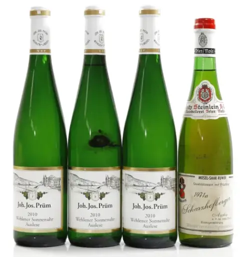Fritz Steinlein Scharzhofberger 雷司令精选葡萄酒 1971 0.75 升，Fritz Steinlein ... 及另 1 项