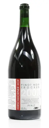 Frank John Pinot Noir trocken Hirschhorner Hof 2007