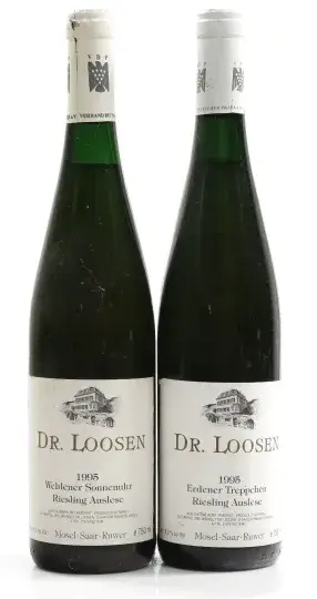 Weingut Dr. Loosen Erdener Treppchen Riesling Auslese 1995 0,375 l, Weingut Dr. Loosen ... og 1 mere