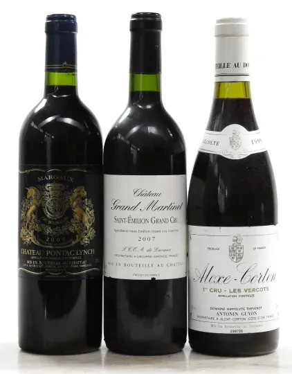 Guyon, Antonin Aloxe Corton Les Vercots 1er Cru 1993 0,75 l, Guyon, Antonin ... und 2 weitere