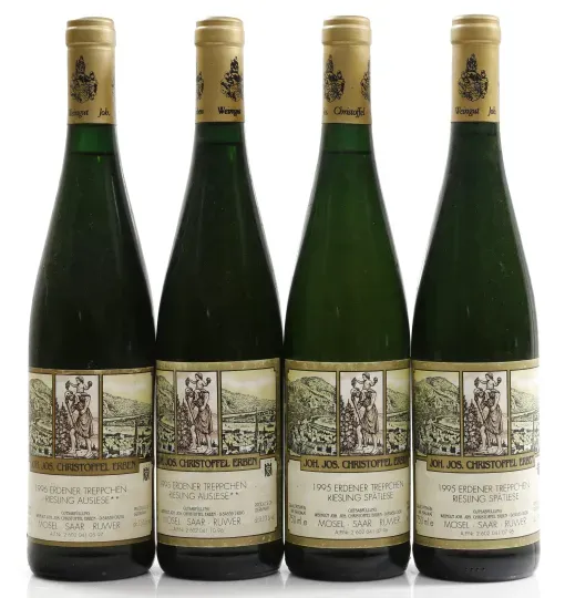 Christoffel Erben, Jos. jun. Erdener Treppchen 雷司令精选晚收 ** 1995 0.75 升, Christoffel Erben, Jos. jun. ... 及另外 3 项