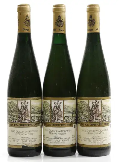 Christoffel Erben, Jos. jun. Ürziger Würzgarten 雷司令精选晚收 * 1995 0.75 升，Christoffel Erben, Jos. jun. ... 及另外 2 项