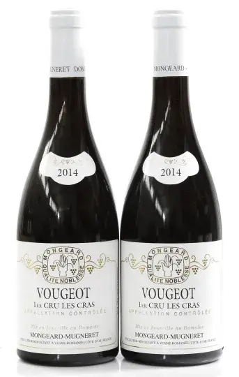 Mongeard-Mugneret Vougeot Les Cras 1er Cru 2014