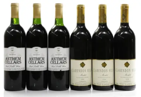 Clarendon Hills Merlot "Hickinbotham Vineyard" 1998 0,75 l, Clarendon Hills ... og 1 mere