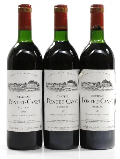 Chateau Pontet-Canet Chateau Pontet-Canet 1985 0,75 l, Chateau Pontet-Canet ... og 1 mere