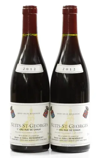 Remoriquet Nuits Saint Georges "Rue de Chaux" 1er Cru 2012