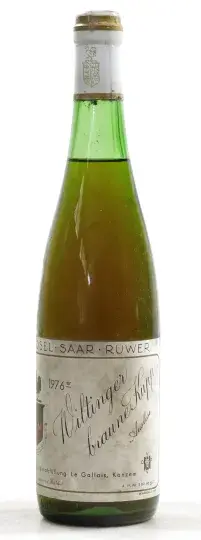Le Gallais Wiltinger Braune Kupp Riesling Auslese 1976