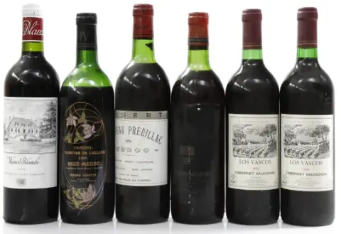 Los Vascos Cabernet Sauvignon 1992 0,75 l, Los Vascos ... 及另外4项