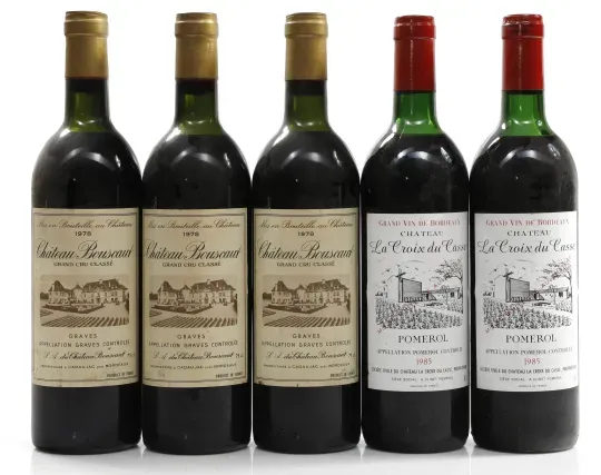 Chateau Bouscaut 1978 0,75 l, Chateau Bouscaut ... e 1 altro
