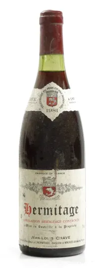 Domaine Jean-Louis Chave Hermitage rouge 1981