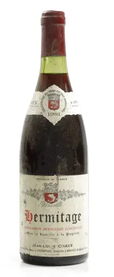 Domaine Jean-Louis Chave Hermitage rouge 1981
