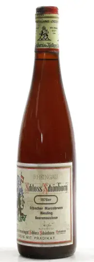 Weingut Schloß Schönborn Erbacher Marcobrunn 雷司令逐粒精选葡萄酒 1976