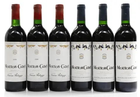 Baron Philippe de Rothschild Mouton Cadet 1988 0.75升, Baron Philippe de Rothschild ... 及另外1项