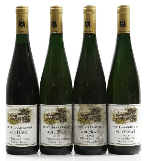 Weingut von Hövel Oberemmeler Hütte Riesling Auslese 1993 0,75 l, Weingut von Hövel ... a 2 další