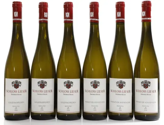 Schloss Lieser Piesporter Goldtröpfchen Riesling Grosses Gewächs 2016 0,75 l, Schloss Lieser ... og 1 mere