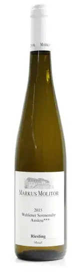 Molitor, Markus Wehlener Sonnenuhr Riesling Auslese *** Weiße Kapsel 2015