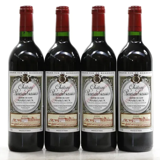 Chateau Rauzan-Gassies Chateau Rauzan-Gassies 2000