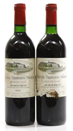 Chateau Troplong-Mondot Chateau Troplong-Mondot 1986 0,75 l, Chateau Troplong-Mondot ... og 1 til