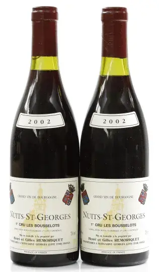 Remoriquet Nuits Saint Georges "Les Bousselots" 1er Cru 2002
