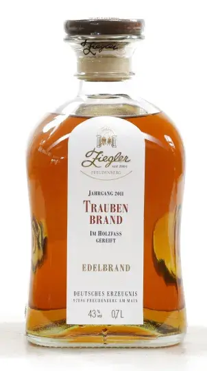 Ziegler Traubenbrand lagret på trefat 2011