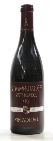 Huber, Bernhard Bombacher Sommerhalde Spätburgunder "R" Grosses Gewächs 2009