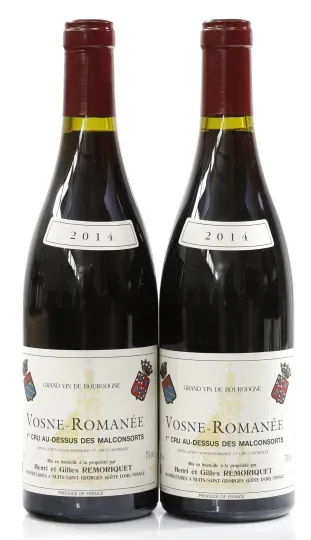 Remoriquet Vosne Romanée Au Dessus Malconsorts 1er Cru 2014