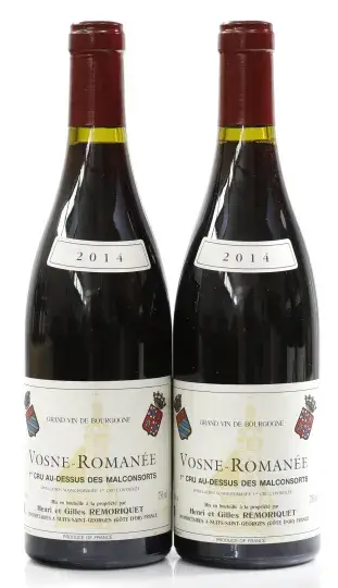 Remoriquet Vosne Romanée Au Dessus Malconsorts 1er Cru 2014
