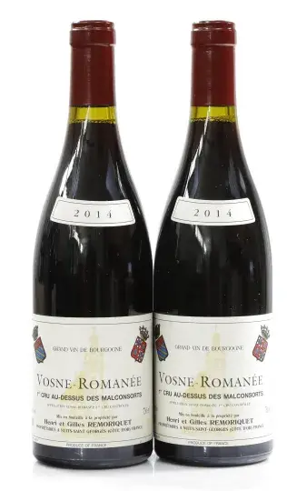Remoriquet Vosne Romanée Au Dessus Malconsorts 1er Cru 2014