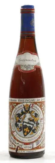 Weingut Freiherr Langwerth von Simmern´sches Rentamt Rauenthaler Baiken Riesling Beerenauslese 1976