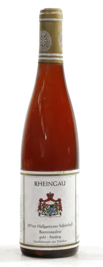Weingut Fürstlich Löwenstein-Wertheim-Rosenberg`sches Hallgartener Schönhell Riesling Beerenauslese gold 1976