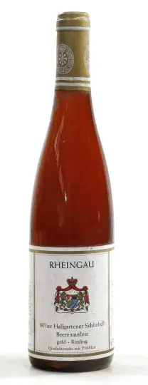 Weingut Fürstlich Löwenstein-Wertheim-Rosenberg`sches Hallgartener Schönhell Riesling Beerenauslese gold 1976