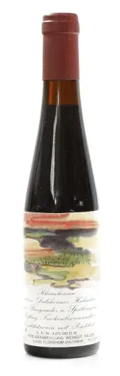 Weingut Keller Dalsheimer Hubacker Grauer Burgunder og Spätburgunder Rotling Trockenbeerenauslese 1989