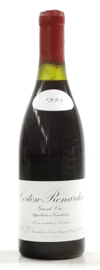 Domaine Leroy Corton Renardes Grand Cru 1992