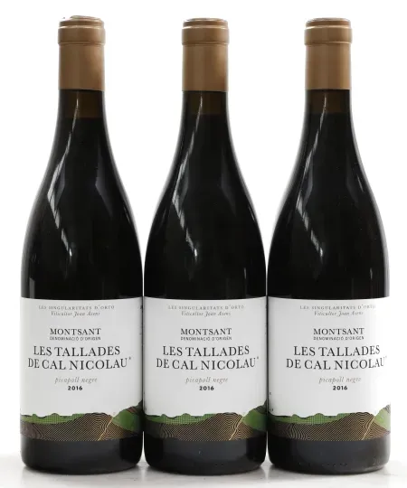 Orto Vins Les Tallades de Cal Nicolau Picapoll Negre 2016