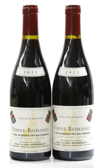 Remoriquet Vosne Romanée Au Dessus Malconsorts 1er Cru 2013