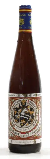Weingut Freiherr Langwerth von Simmern´sches Rentamt Rauenthaler Baiken Riesling Beerenauslese 1989