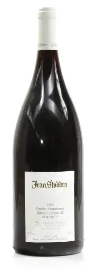 Jean Stodden Recher Herrenberg Spätburgunder "JS" Auslese *** 2003