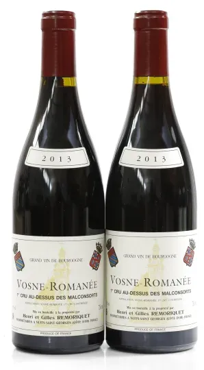 Remoriquet Vosne Romanée Au Dessus Malconsorts 1er Cru 2013