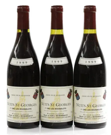 Remoriquet Nuits Saint Georges "Les Bousselots" 1er Cru 1999