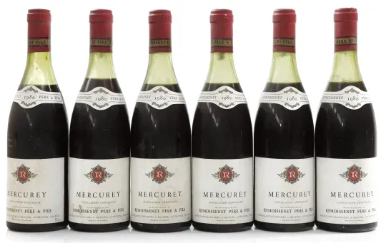 Domaine Remoissenet Pere et Fils Mercurey rouge 1980