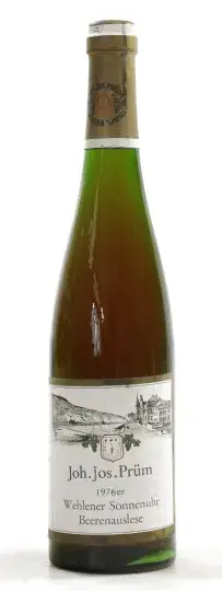 Weingut Joh.Jos. Prüm Wehlener Sonnenuhr Riesling Beerenauslese 1976