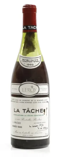 Domaine de la Romanee-Conti La Tache Grand Cru 1980