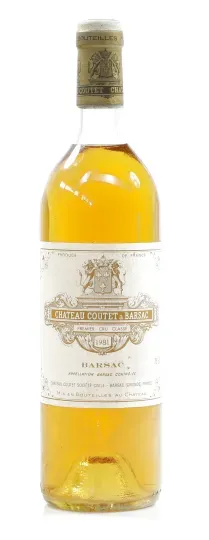 Chateau Coutet Chateau Coutet 1981