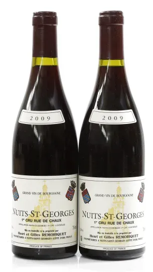Remoriquet Nuits Saint Georges "Rue de Chaux" 1er Cru 2009