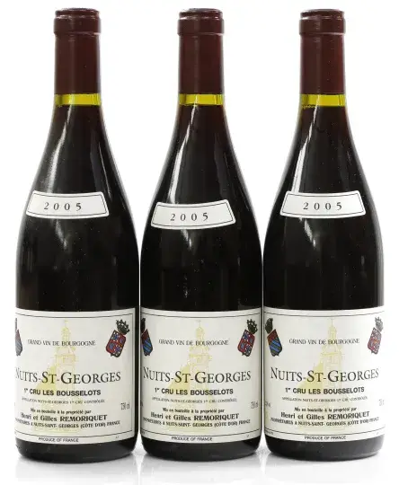 Remoriquet Nuits Saint Georges "Les Bousselots" 1er Cru 2005