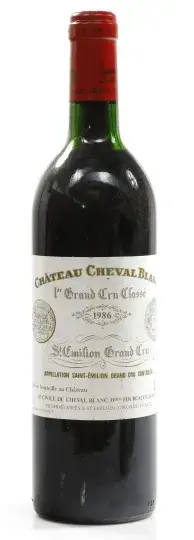 Chateau Cheval Blanc Chateau Cheval Blanc 1986