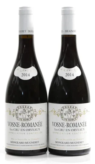 Mongeard-Mugneret Vosne Romanee Les Orveaux 1er Cru 2014