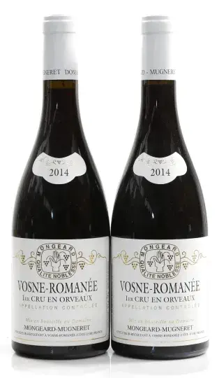 Mongeard-Mugneret Vosne Romanee Les Orveaux 1er Cru 2014
