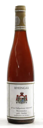Weingut Fürstlich Löwenstein-Wertheim-Rosenberg`sches Hallgartener Schönhell Riesling Beerenauslese gold 1976
